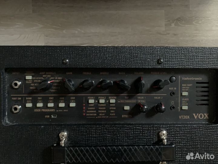 Комбоусилитель vox vt20x