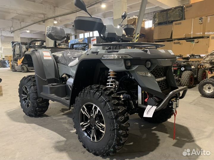 Квадроцикл Linhai Yamaha M550L 4х4 (grey) с псм