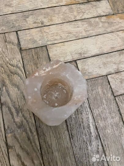 Соляной подсвечник