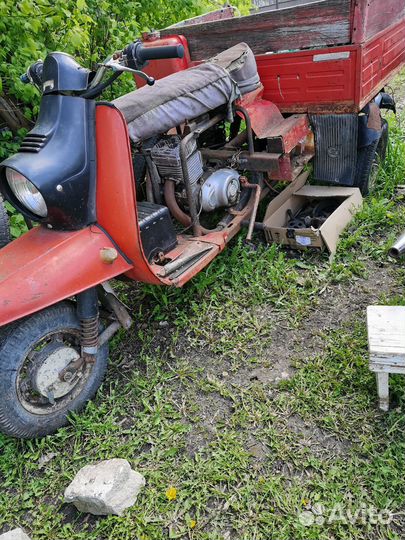 Мотороллер Муравей грузовой