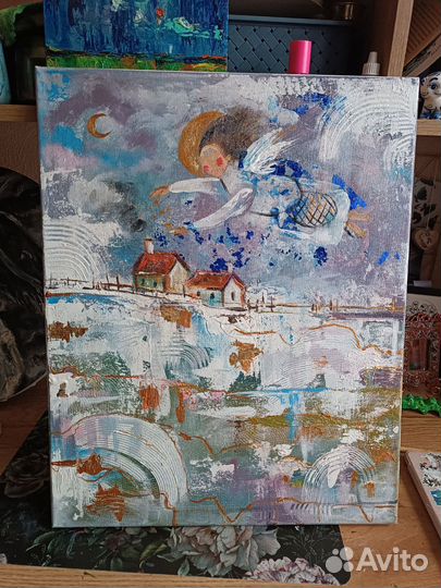 Картина подарок на новый год