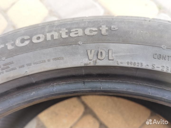 Continental ContiSportContact 5 255/40 R19 100W