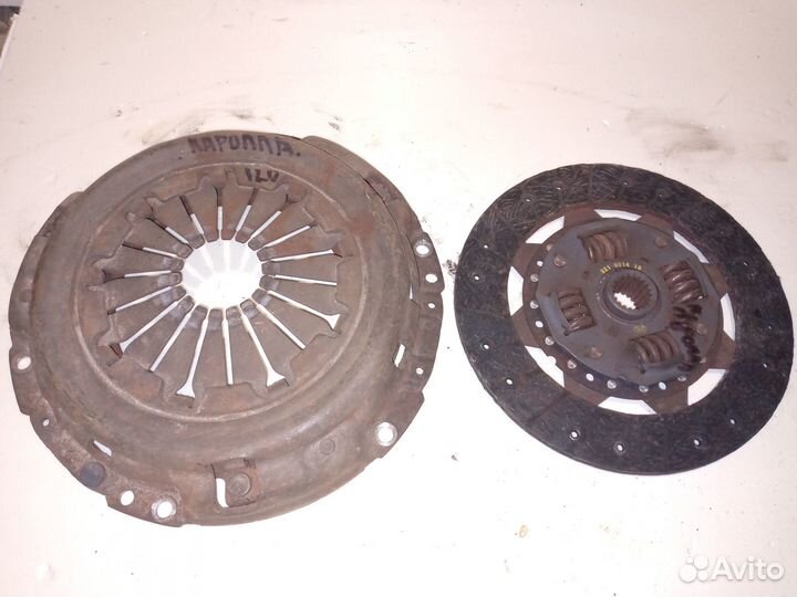 Сцепление Toyota Corolla e120 1.6l