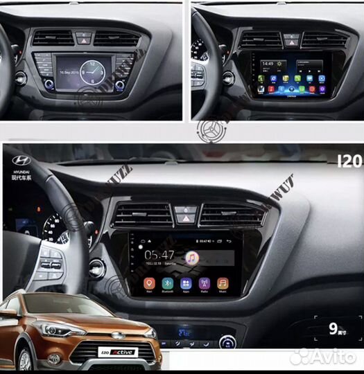 Штатная магнитола Hyundai I20 2015-2018 3-32