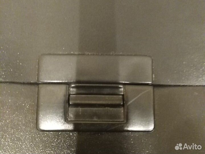 Папка-портфель пластиковая для бумаг эх