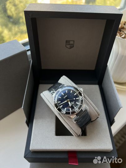 Часы Oris Aquis Date 41,5 mm Blue