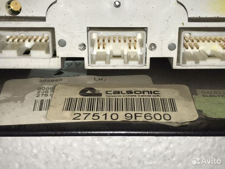 Блок управления печкой ниссан примера п11