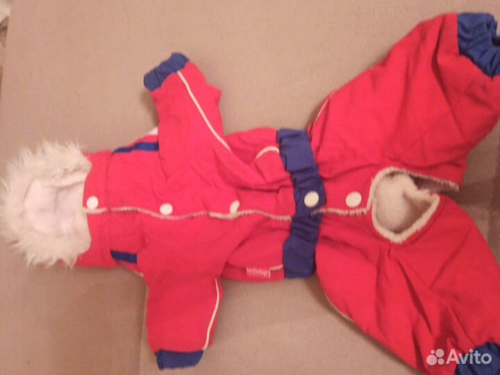 Комбинезон для маленькой собаки р-р 10