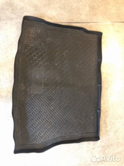 Коврик в багажник kia ceed резиновый
