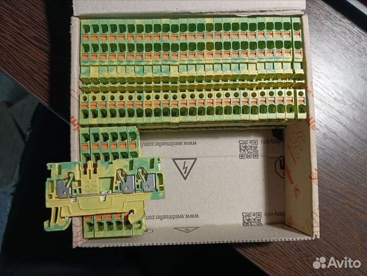 Клеммы Weidmuller ABB Phoenix Contact