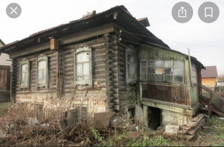 Дом 33,9 м² на участке 50 сот.