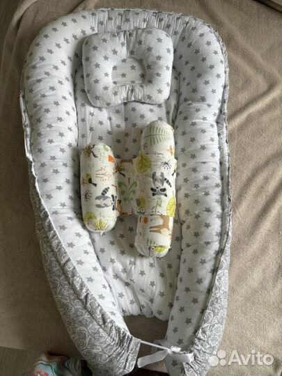 Кокон для новорожденных + позиционер