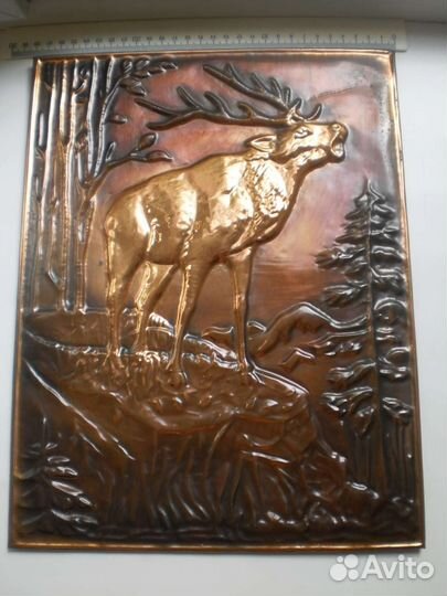 Чеканки панно картины сувениры СССР Сталин