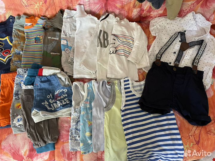 Пакет вещей на мальчика от 1 до 3х лет