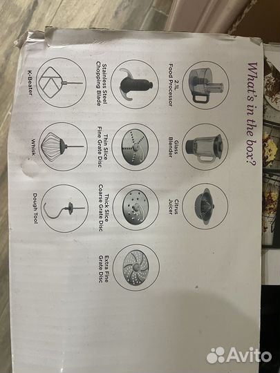 Миксер планетарный kenwood