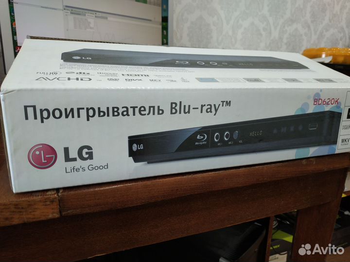 Проигрыватель Blu-ray и DVD LG BD620K