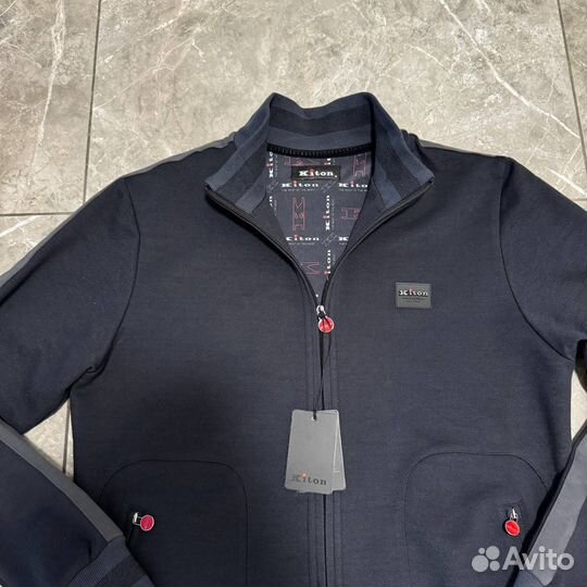 Спортивный костюм синий Kiton