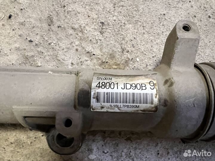 Рулевая рейка оригинальная Nissan qashqai j10 под