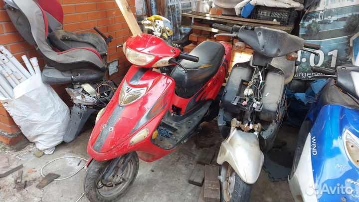 Скутер в хорошем состоянии