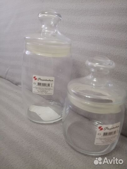 Банки набор стекло