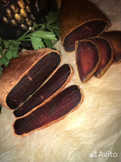 Бастурма из лосятины, говядины