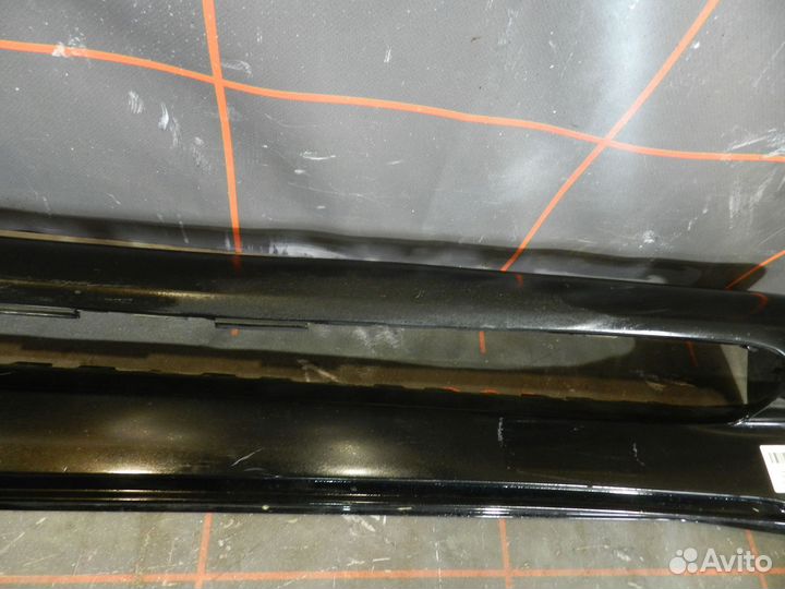 Накладка на подножку - Toyota Land Cruiser 200