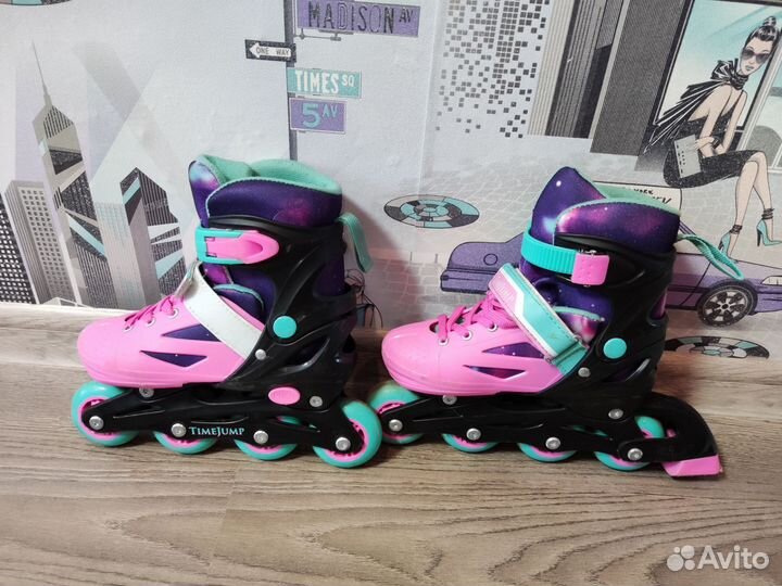 Ролики, коньки для девочки, размер 30-33