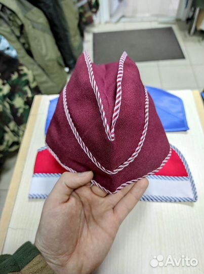 Пилотка для торговли в ассортименте