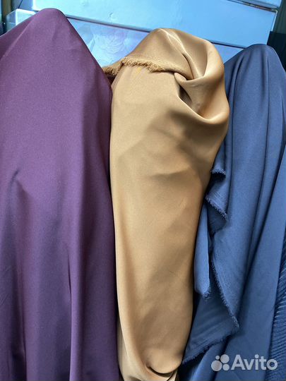 Ткань абайный шелк креп