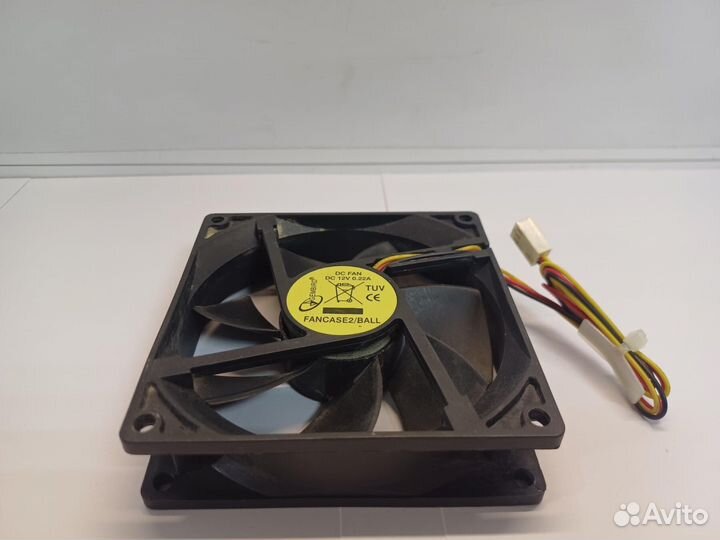 Вентилятор Gembird fancase2/ball 90x90x25 подшипн