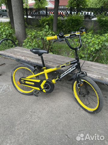 Детский велосипед lamborghini