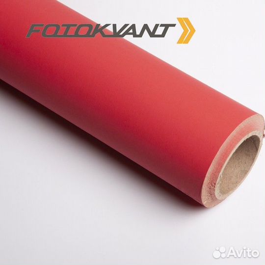 Фон бумажный Fotokvant Scarlet Алый 2.7x11м