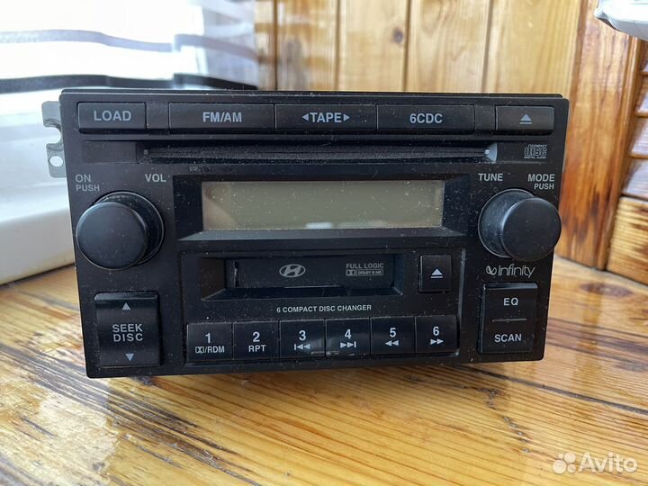 Штатная магнитола Hyundai