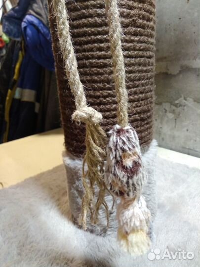 Когтеточка для Кошек. С Большим диаметром столба