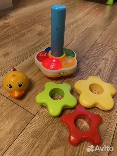 Музыкальная Пирамидка Утка BabyGo