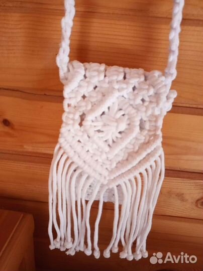 Чехол -макраме для телефона