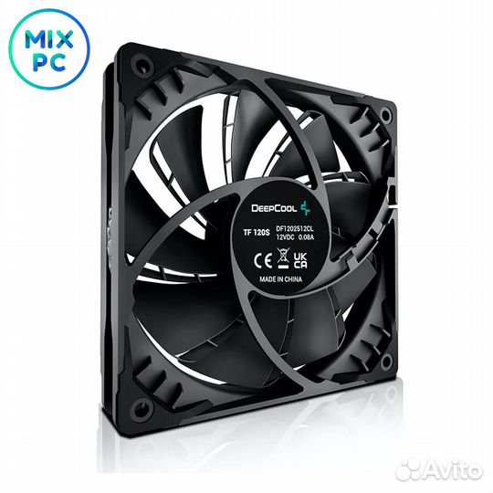 Вентилятор Deepcool TF 120S Black