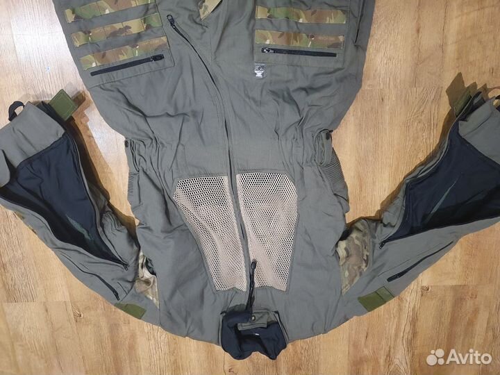 Противоосколочный костюм с кевларом,форт,кобальт