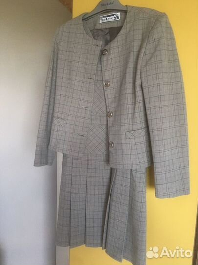 Сарафан школьный и жакет для девочки 128