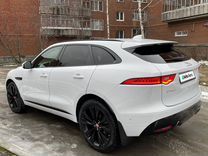 Jaguar F-Pace 3.0 AT, 2018, 135 000 км, с пробегом, цена 4 600 000 руб.