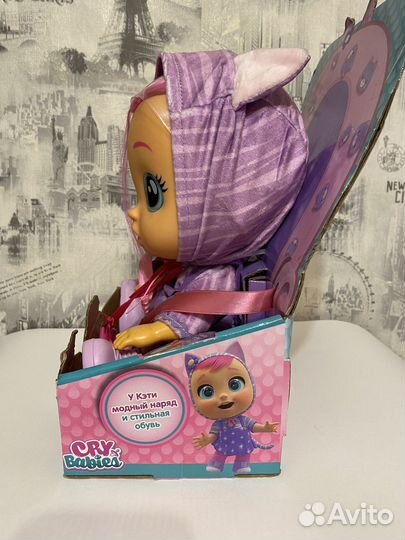 Кукла Cry Babies Dressy Кэти интерактивная 40889