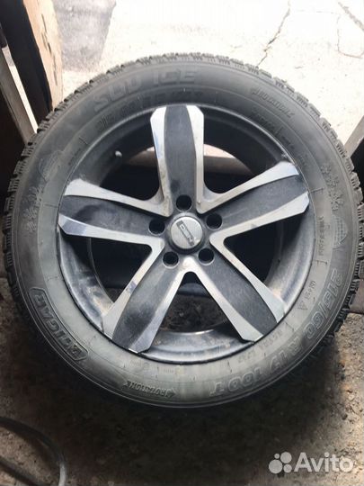 Колеса в сборе r17 зимние за 4 шт