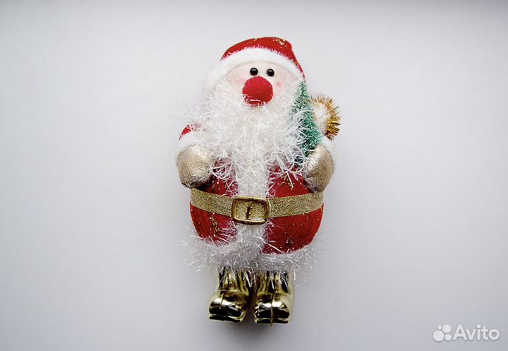 2 в 1 Елочная Игрушка Снегурочка и Дед Мороз