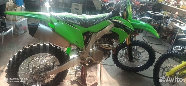 Новый Кавасаки KX450F 2023 год