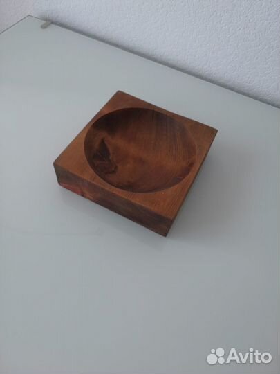 Деревянные тарелки из кедра 3 шт