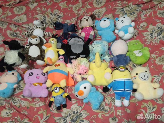 Детские игрушки мягкие