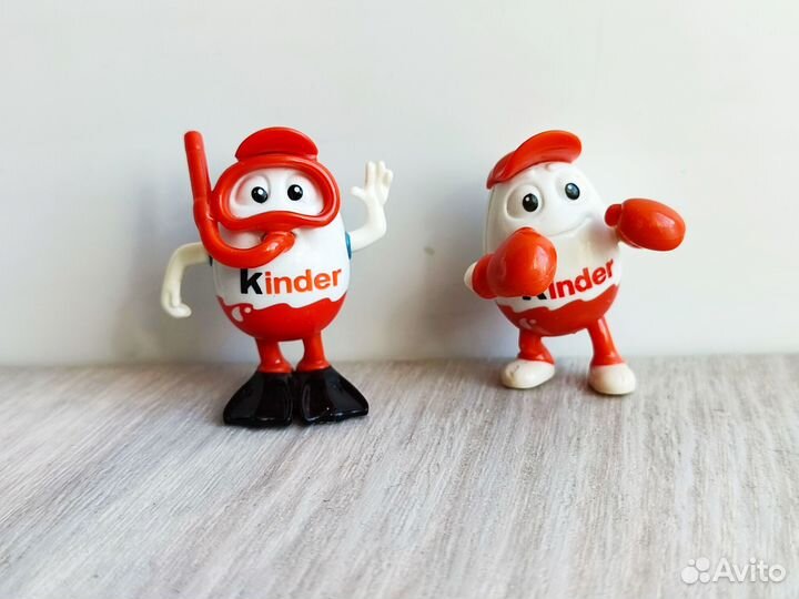 Фигурки киндер сюрприз Аквалангист, Боксер