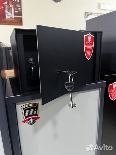 Сейф пистолетный 3мм сталь