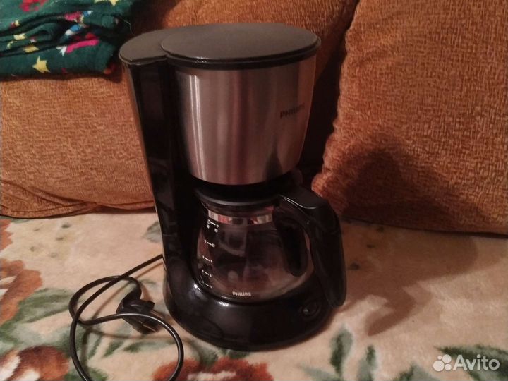 Кофеварка капельная philips б/у