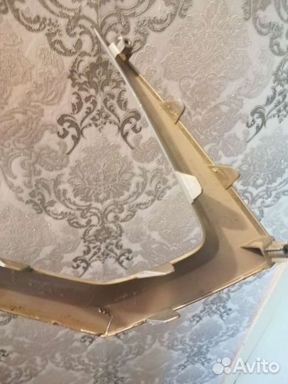 Накладка переднего бампера кио риоХ лайн 2021г